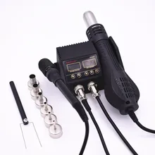 2in1 SMD Soldering Iron Hot Air Rework Station Desoldering Repair for cell-phone PCB IC solder tools kit