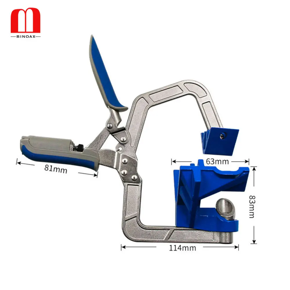 90 Degree Right Angle Fixed Punch Mounter Corner Clamp Miter Jigs Woodworking Tool T Joints | Обустройство дома