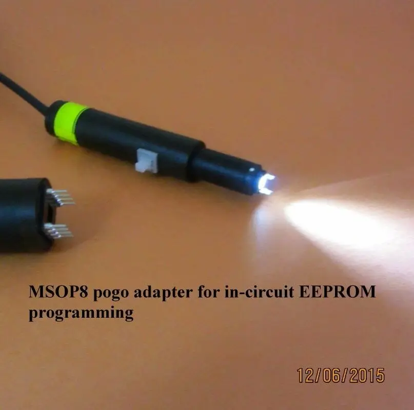 Адаптер MSOP8 pogo со светильник кой для программирования in-circuit EEPROM | Электронные