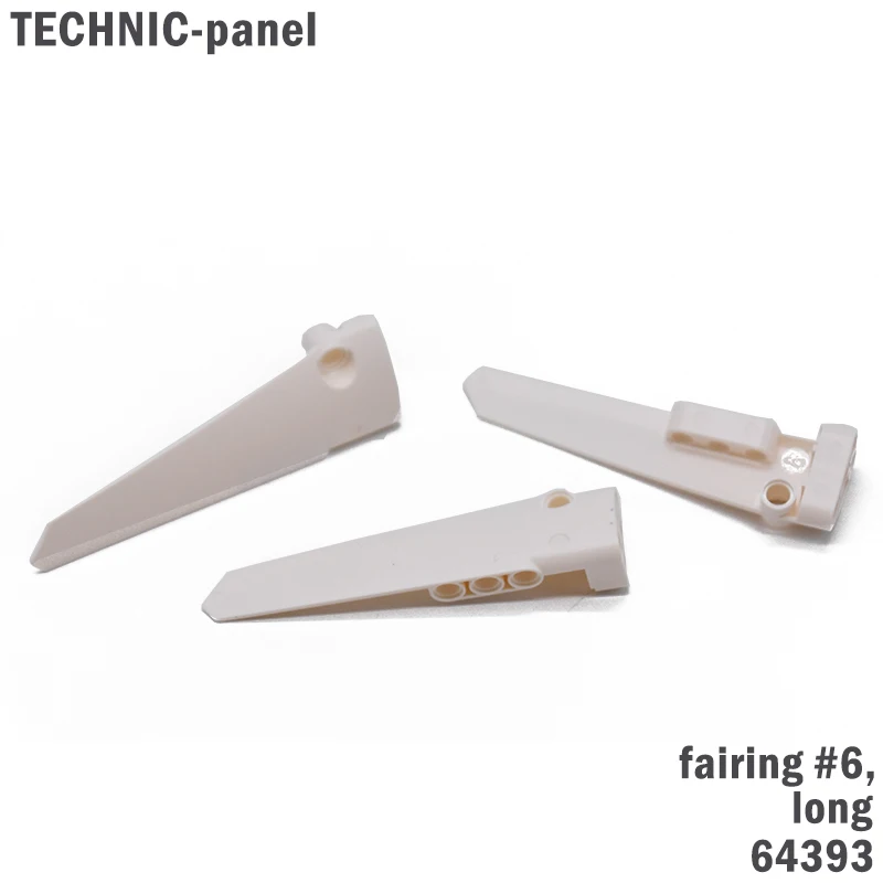 

5Pcs/lot MOC Technic Creative Panel Bricks 64393 Fairing #6 Building Blocks Technic Creator Parts DIY Educational gifts Toys