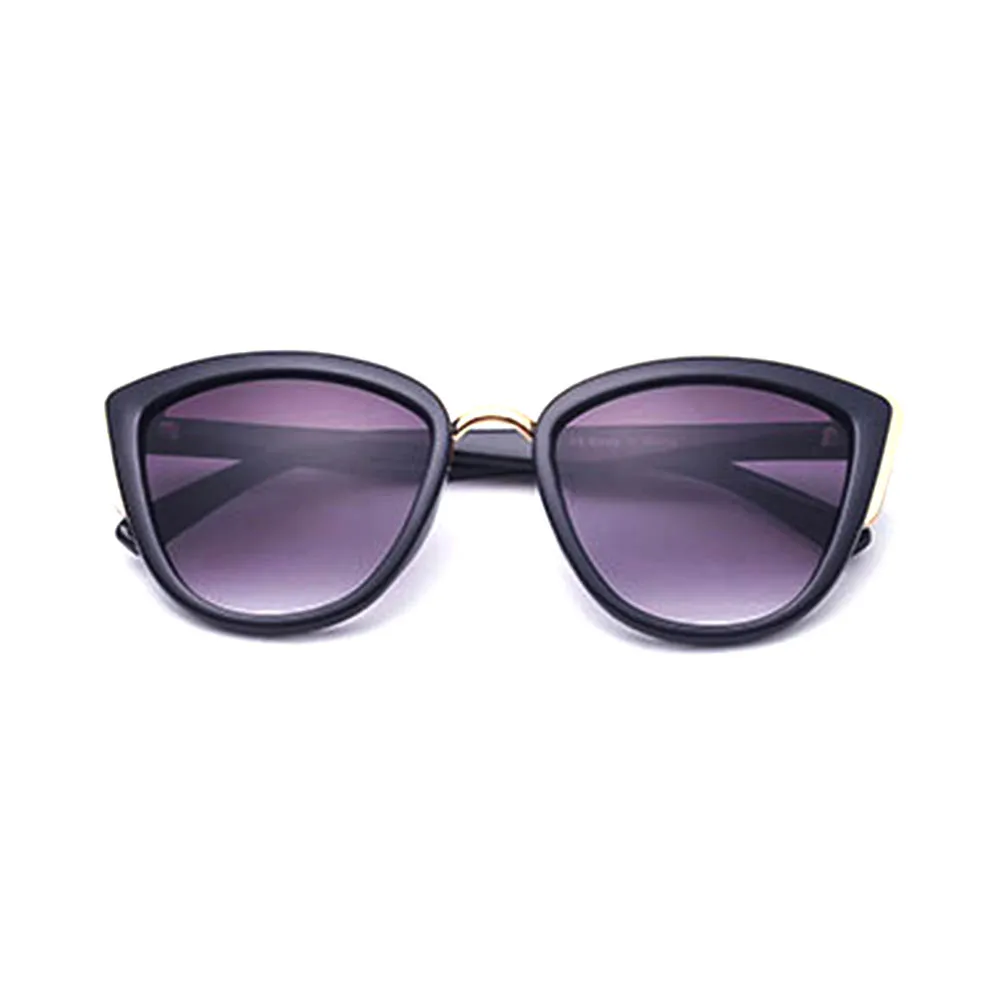 Новые солнцезащитные очки Cateye, женские винтажные градиентные очки, Ретро стиль, кошачий глаз, солнцезащитные очки, негабаритные солнцезащитные очки, женские очки, UV400