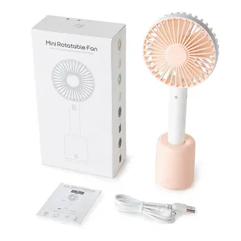 

F8 Small Handheld Mini Silent Small Fan Desktop Automatic Shaking Head Small Electric Fan Portable Fan