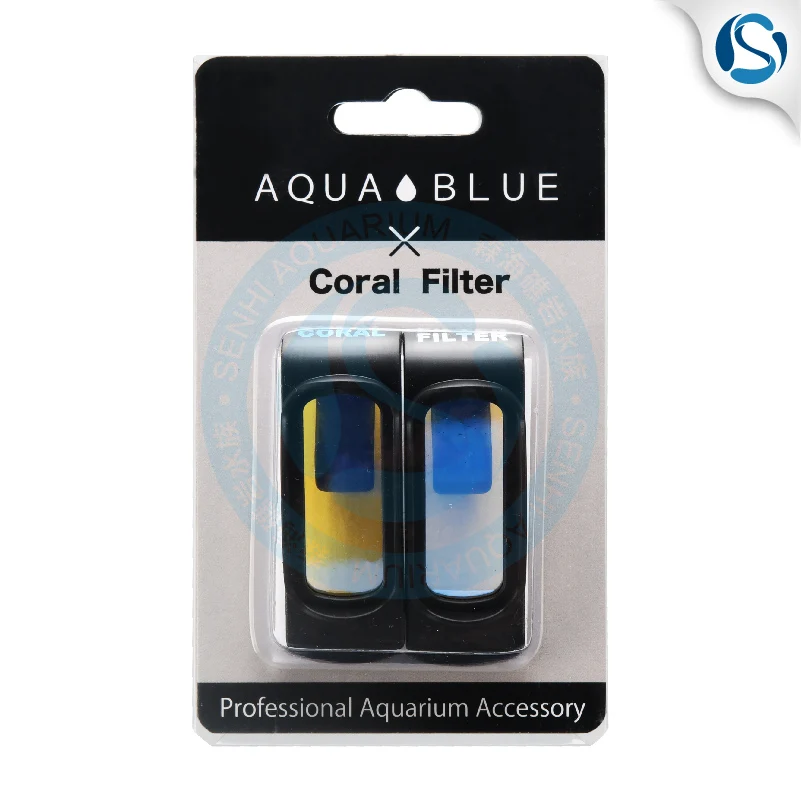 Aquablue фильтр для мобильного телефона синий коралловый цвет морской воды аквариум