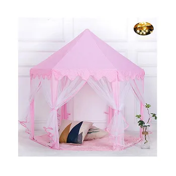

Children Tent Toy Ball Pool Girl Princess Pink Castle Tents Small Playhouses For Kids Portable Kids Outdoor Play Tents Toy 514