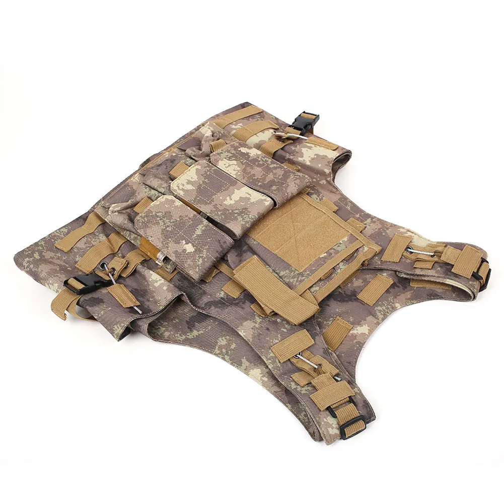Tactical Vest Durable 3 Colors Nylon Combat Outdoor Protective Gear Field Survival Adventure Equipment Armed Forces Survive