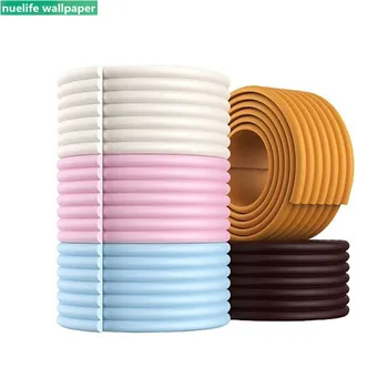 

3D foam wall stickers skirting wall stickers edge strips waist line skirting self-adhesive wallpaper child strip wall stickers