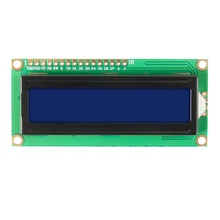 Module d'affichage LCD de caractères LCD1602, module 1602, écran bleu vert 16x2, contrôleur HD44780, lumière bleue noire