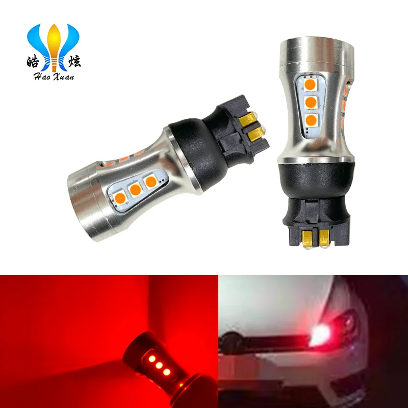 2x PW24W 80W Дневные ходовые огни 12 24V pyy24w 18SMD Автомобильный светодиодный ксеноновый