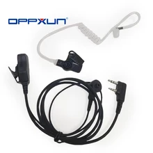Baofeng – walkie talkie Radio, oreillettes micro PTT pour UV S9/10R/888S/V8/UV5R/DM 5R Plus TYT MD 380 390 8HX TK 208 3230