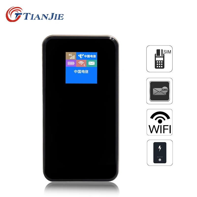 TIANJIE MF768 4G модем lte роутер мощность 8800mah Банк портативный wifi Карманный Мобильный автомобиль wifi точка доступа роутер модем 4g wifi sim-карта