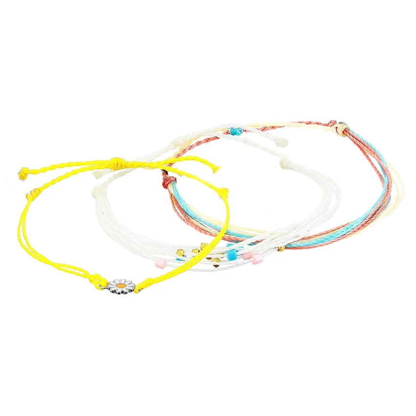 Платиновое покрытие Vsco девушка богемные boho braclets для женщин pulseras нарукавные летние braclets для женщин цепочка ручной работы браслеты дружбы - Окраска металла: Платиновое покрытие
