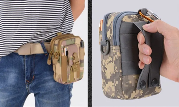 Top quality Hip outdoor Military Tactical Waist Belt Sport bags for men