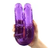 Double Ended Dildo Realistic Dildo Sex Toys for Woman Jelly Dildo for Lesbian Adult Sex Penis for Women Masturbator 1