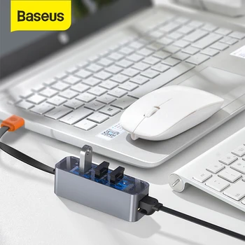 

Baseus USB Ethernet USB 3.0 to RJ45 HUB for Xiaomi Mi Box 3/S Set-top Box Ethernet Adapter Network Card USB Lan HUB Adapter