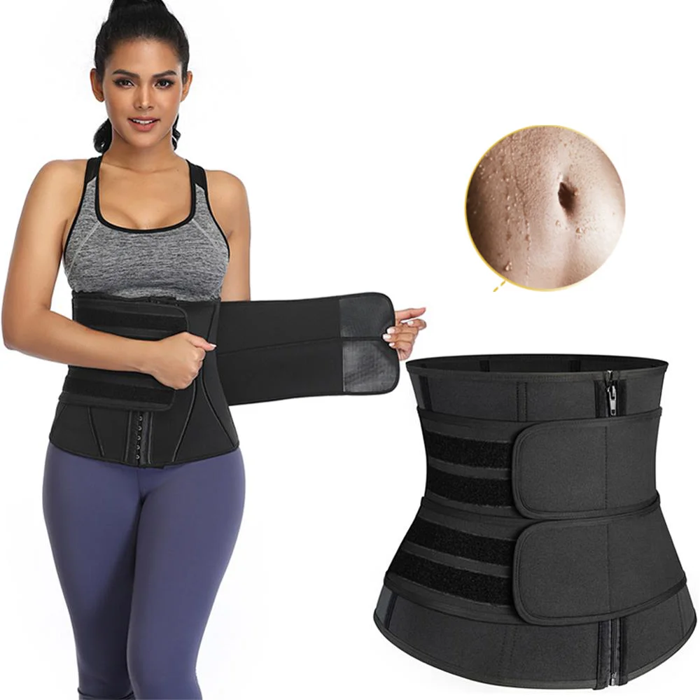 Frauen Gewichtsverlust Kompression Trimmer Workout Fitness Mintiml SweatFIT Verstellbarer Taillen-Trimmer 