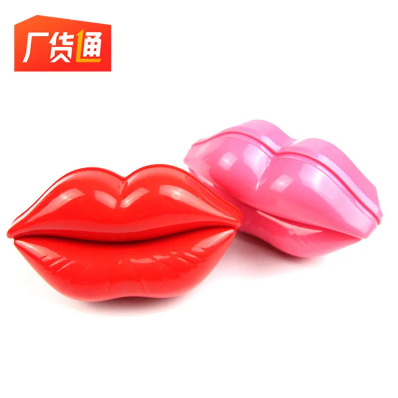 

Foreign Trade Plastic Princess Tangle Teezer TT Comb Creative Lips Hairdressing Comb Anti-static Massage Comb Customizable Logo