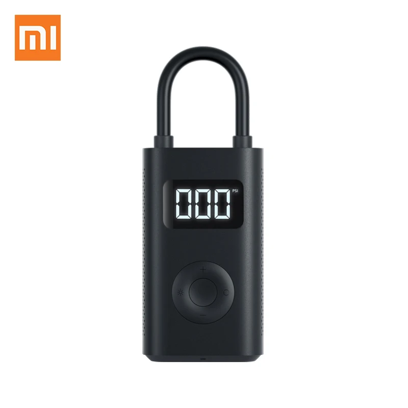 Электрический воздушный насос Xiaomi Mijia перезаряжаемый надувной 150PSI умный