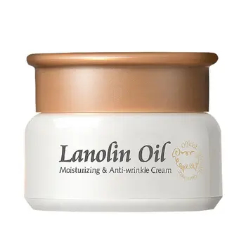 

35g Lanolin Oil Paste Facial Cream Oil Control Brightening Anti Wrinkle Face Moisturizing Lighten Whitening Soften Skin Care