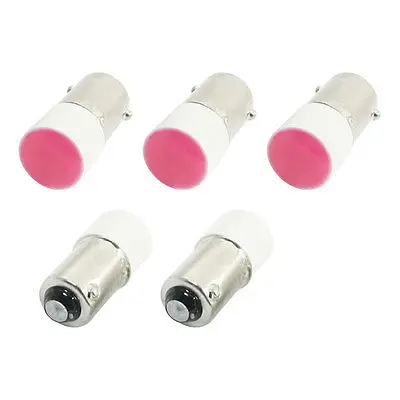 

5pcs Electrical BA9S Mounted Red LED Indicator Light Lamp Bulb 24V 5A