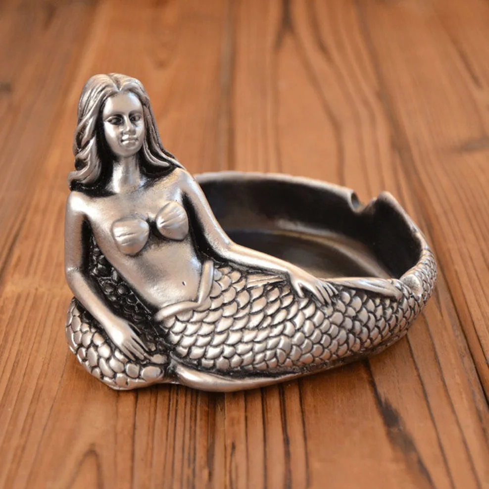 

Stone Ashtray Retro Chinese Style Decorative Ashtray Sleeping Beauty Ornament Gifts For Men Home Decor Smoking Accessories