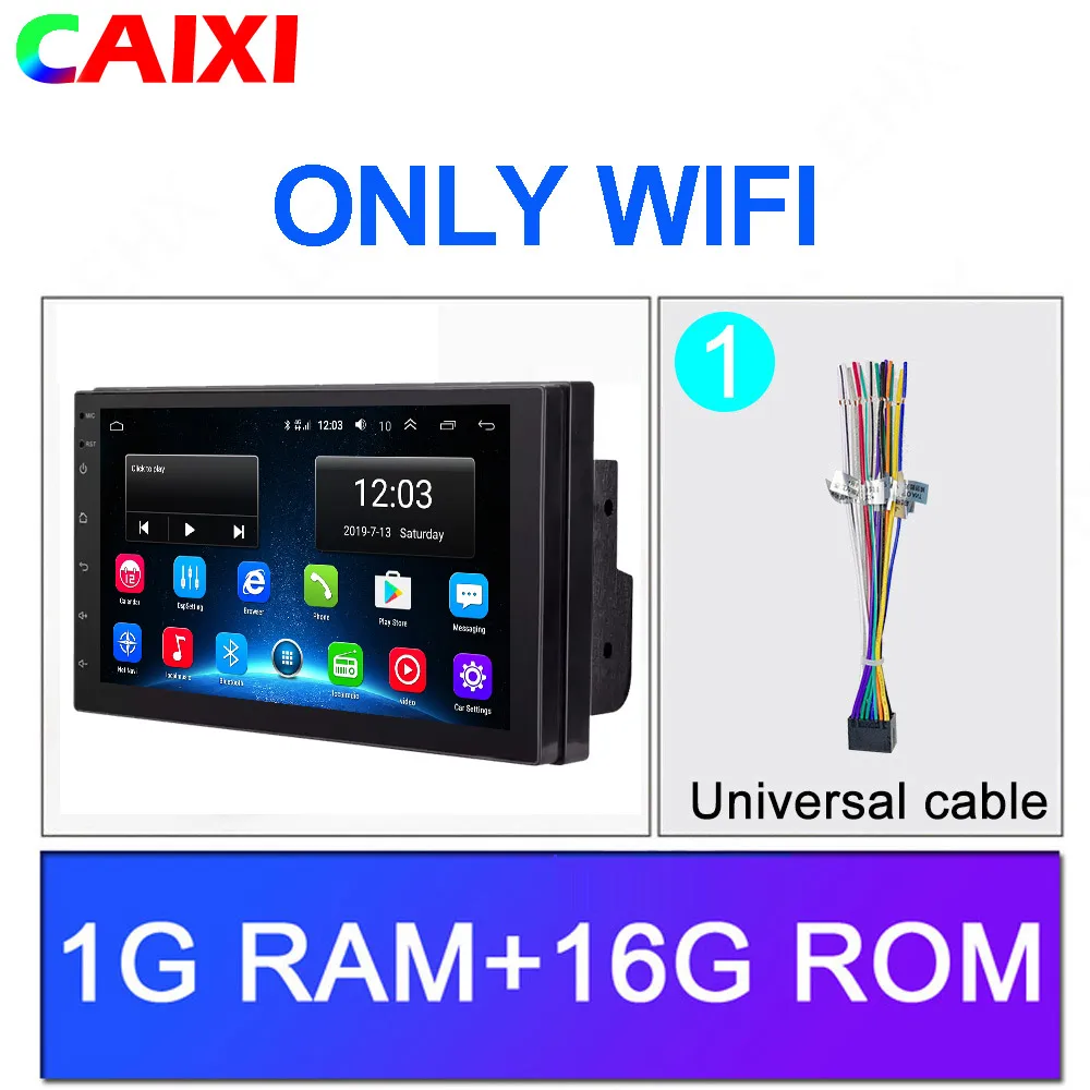 CAIXI RAM2G+ ROM32G Android 8,1 4G Автомобильный Радио Мультимедиа Видео плеер навигация gps для Volkswagen Nissan hyundai Kia Toyota CR-V - Цвет: 716-16-1
