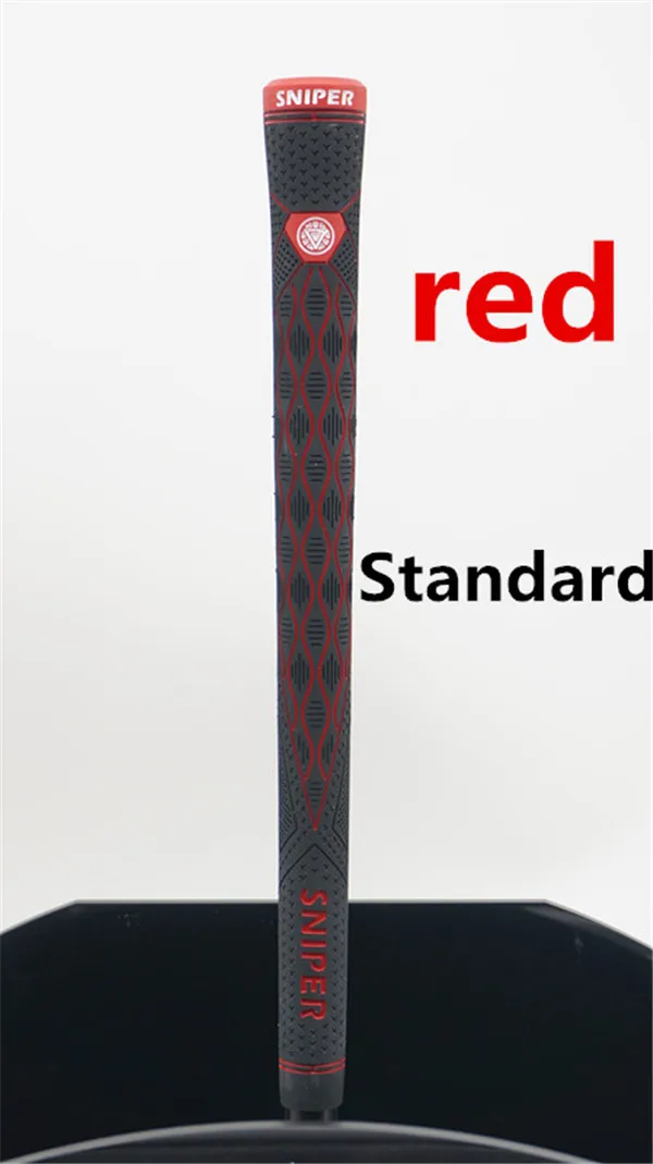 red standard Sniper Golf grip Ограниченная серия/стандартная железная древесина три цвета на выбор 10 шт./лот большое количество скидка - Цвет: red standard