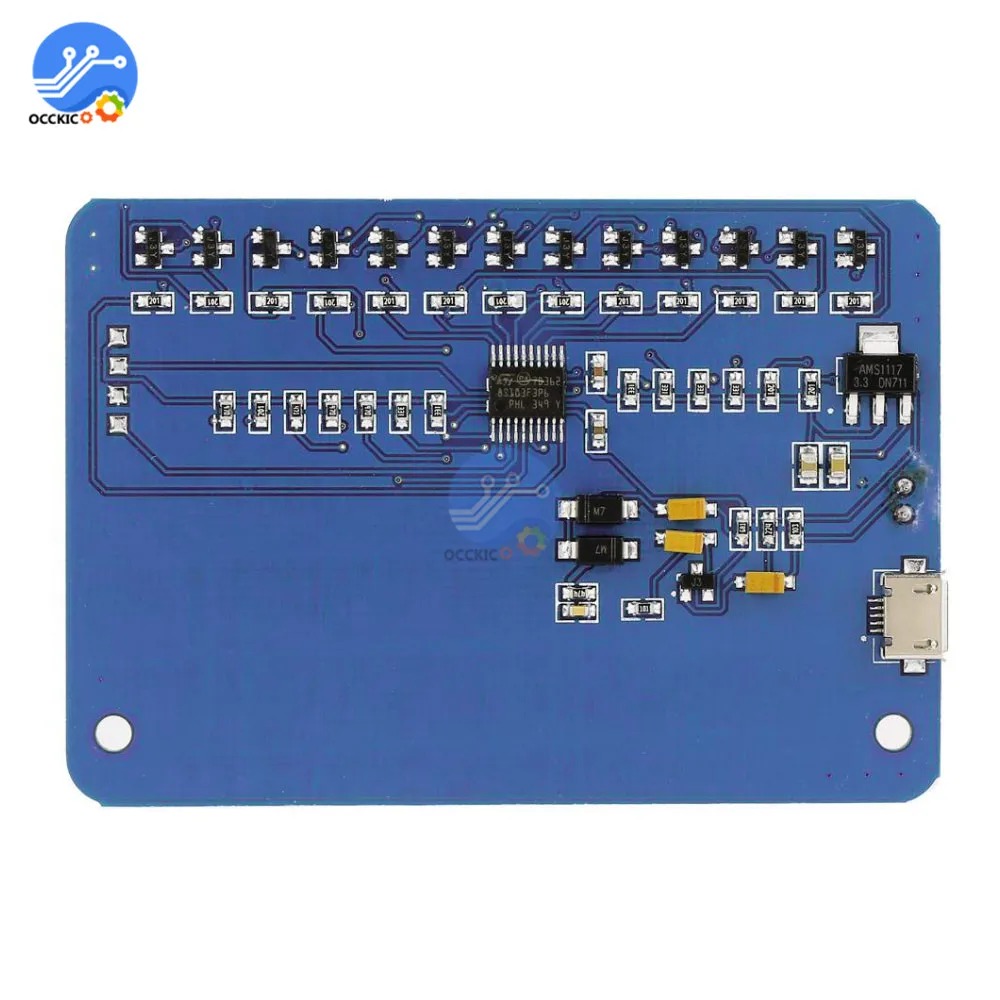 USB аудио индикатор уровня громкости DIY Kit светодиодный дисплей Голосовое управление 2 Вт 5 В с микрофоном высокочувствительный для MP3 усилителя