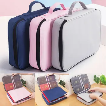 

2020 new Outdoor travel Waterproof Storage Bag Suit for wallet bank card Packaging Bag Travel office Organizer