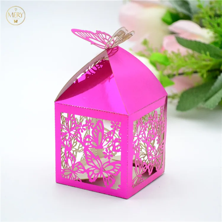 metallic hot pink paper