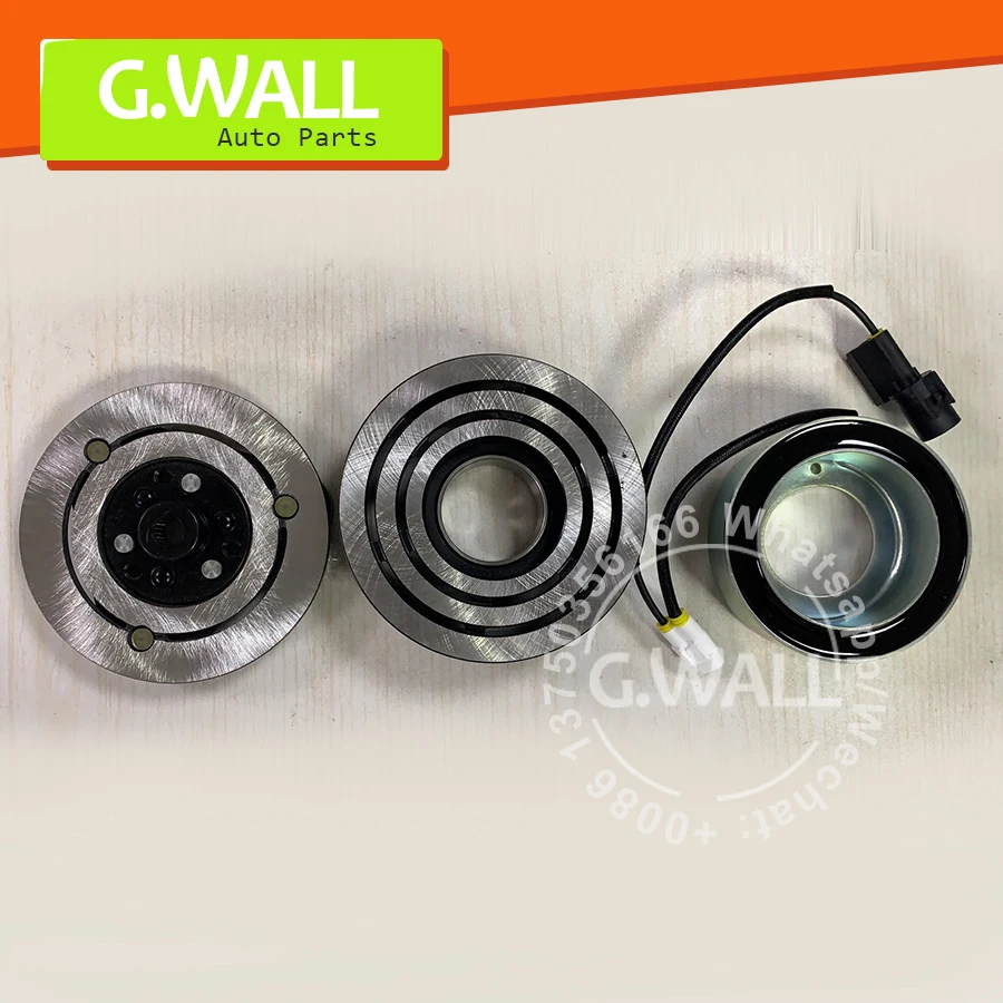 

For free shipping AC Compressor Clutch for Car Mitsubishi Outlander 1 2004 Petrol 2.4L ,DOHC 4G69 MSC90CA MN124811 AKC200A215BB