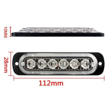 

Waterproof LED Strobe Light Kit Accessories Car Auto Flash Super bright