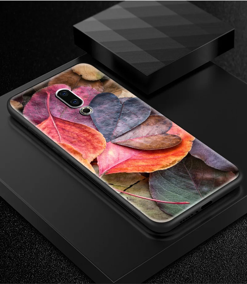 Для Meizu 16s 16th плюс 16X M6T M882Q M892Q закаленное Стекло чехол для Meizu M5 M6 M8 M9 Примечание силиконовый мягкий ТПУ чехол бампер ракушками