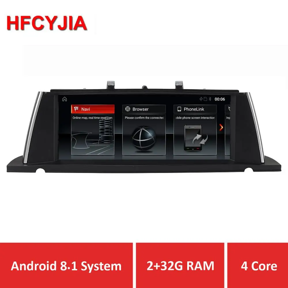

HFCYJIA 10.25" Android Car GPS Navi Recorder For BMW F07 GT 2011-2016 Multimedia Video Player 2+32G RAM IPS Touch Screen BT WIFI