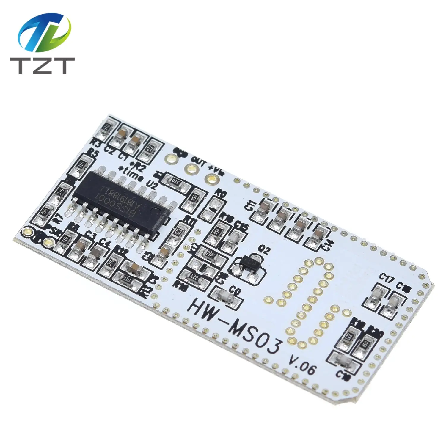 High Performance Motion Sensor Module Radar Motion Sensor HW-MS03 2.4GHz to 5.8GHz Microwave Radar Sensor Module for Arduino