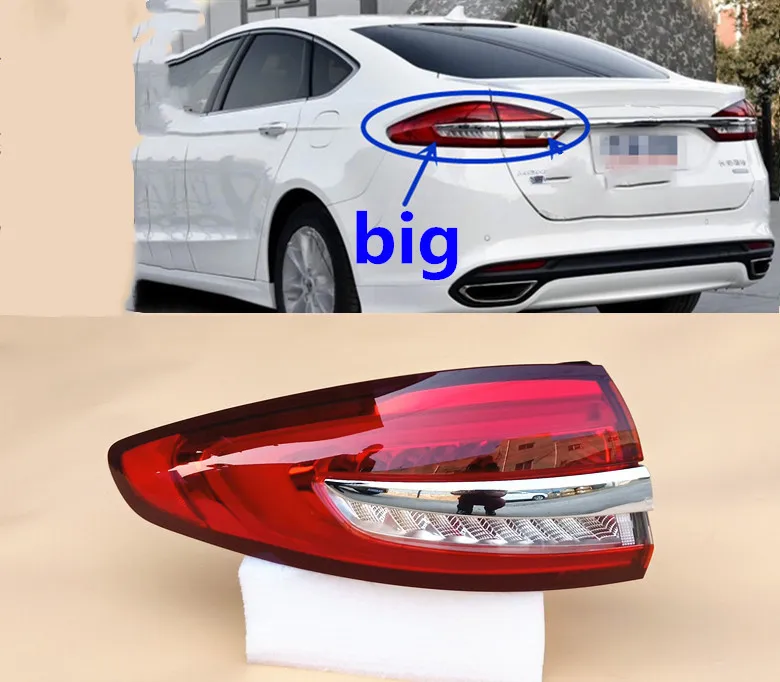 Автомобильный Стайлинг для Ford Mondeo Fusion задние фонари светодиодный задний фонарь DRL+ тормоз+ Парк+ сигнал