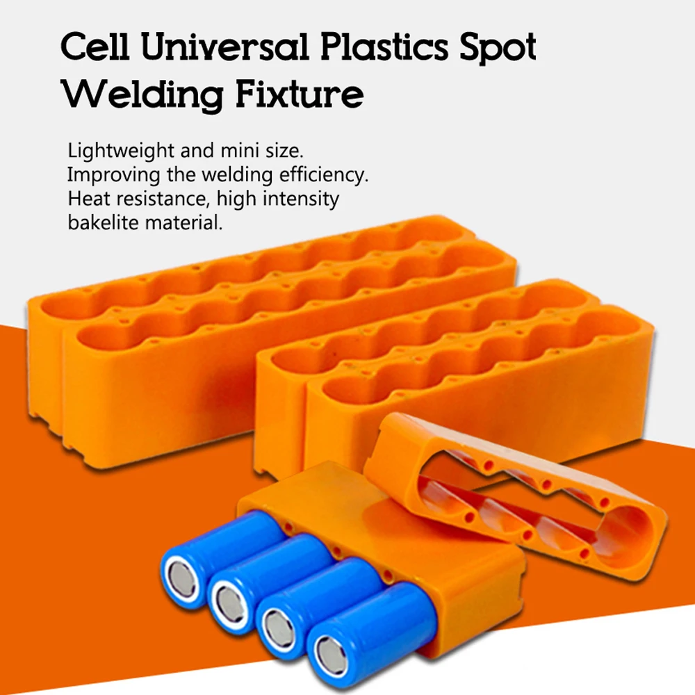 

18650 Cell Universal Plastics Spot Welding Fixture For Spot Welder Plastics For Power Lithium Batteries Pack