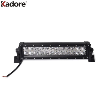 

12" 72W LED Work Light Bar for Tractors 6000K Spotlight Combo LED Light Bar Offroad Boat Car Truck ATV SUV 4x4 12V 24V