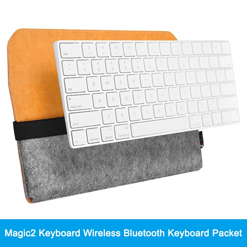 

Protection Storage Case Shell Bag Soft Sleeve for Apple Magic 2 Keyboard AS99