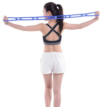 

Elastic Porous Bands Foldable Resistance Adding Pull Rope Muscle Workout Expansion Rubber Stretch Rope Fitness Gym Accessories
