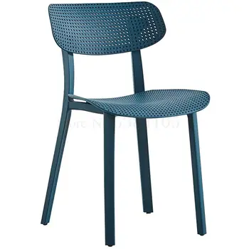 

Simple And Stylish Leisure Chair Home Restaurant Dining Chair Hollow Outdoor Reception Office Meeting Outdoor Discussion