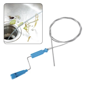 

Drain Pipe Cleaning Tool Rod Sink & Drain Snake Clog Hair Grime Remover 180cm M03 dropship