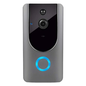 

Wireless WiFi Video Doorbell Smart Phone Door Ring Intercom Security Camera Bell