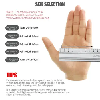 

Nitrile Coated Latex in Light Blue Gloves Gardening Puncture Resistant Work Gardening Safety Living Nitrile Gloves 100PCS