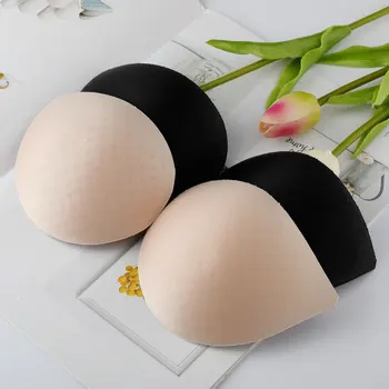 

1 Pair/Lot Women Intimates Accessories Triangle Sponge Swimsuit Breast Push Up Padding Chest Enhancers Bra Foam Insert