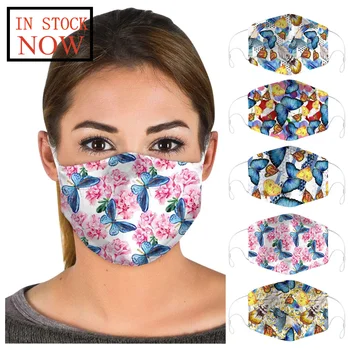 

Universal Prints And Smog-Washable Mask For Adults In Europe And America Reusable Mask Face Shield Masque Mouth-muffle