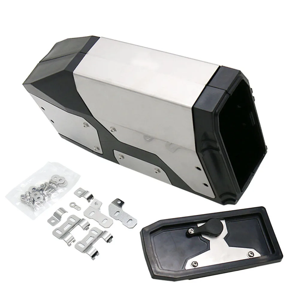 

Hard Carry Storage Organiser Lightweight Sturdy Durable Side Bracket Use Tool Box Aluminum Portable Decorative For R1200GS