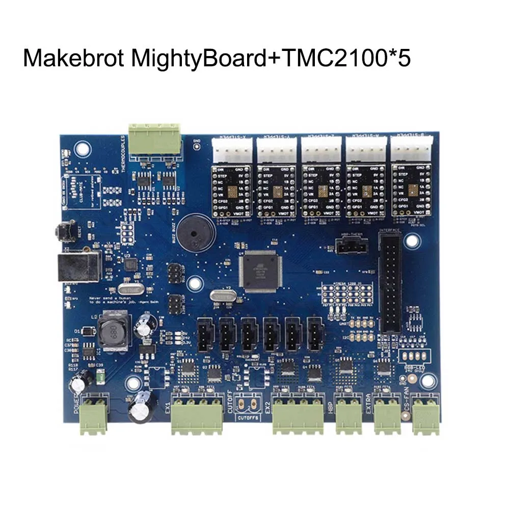 

Makerbot Replicator G Mighty Board+ TMC2100/TMC2560 V1.0 For Makerbot VS A4988 AS99
