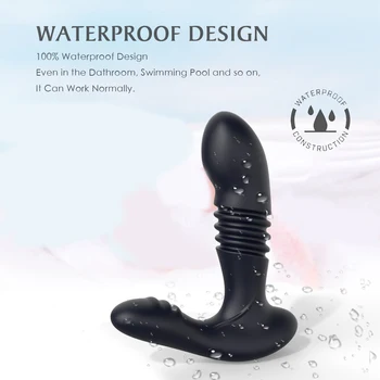 Prostate Massager Thrusting Dildo Vibrator for Women Prostate Massage Anal Plug Vibrators Sex Toys for Adults 18 Gay Masturbator 5