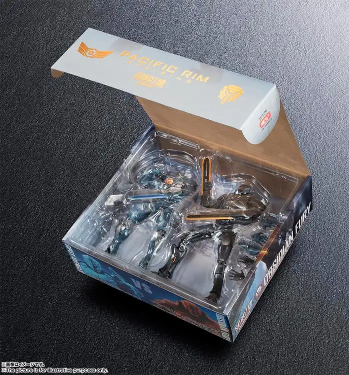 Bandai Аутентичные SDCC Ограниченная серия Робот душа месть wanderer Fury обсидиан костюм ПВХ фигурка модель куклы игрушки Фигурки