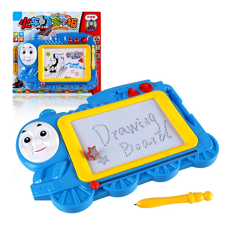 

Manufacturers Direct Selling New Style Train Writing Board Toys Children Early Childhood Educational Magnetic Drawing Board Stal